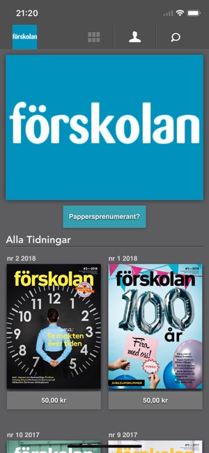 Tidningen Förskolan