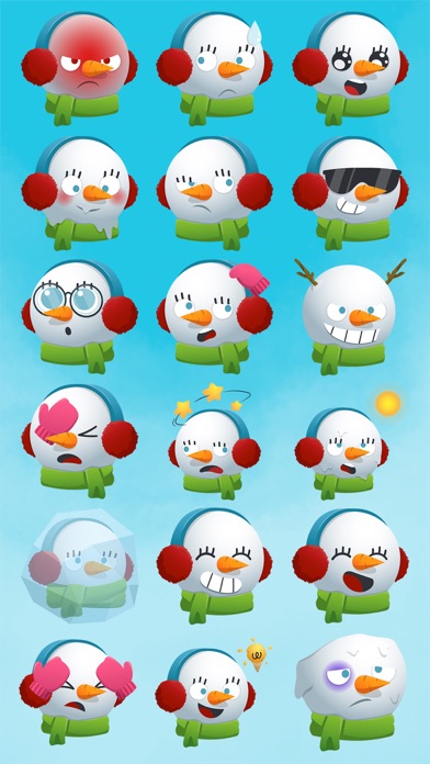 Snowmoji - Snowman Emoji screenshot 3