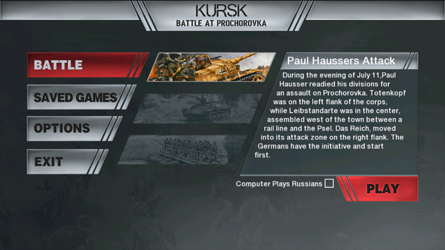 Kursk - Battle at Prochorovka