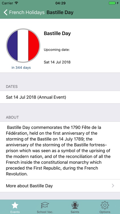 French Holidays
