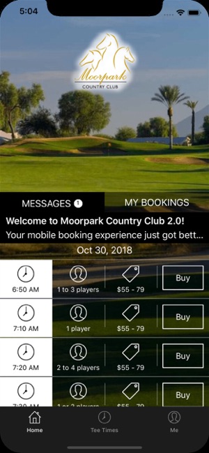 Moorpark Country Club Golf