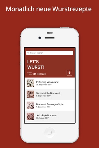 Wurst App screenshot 3
