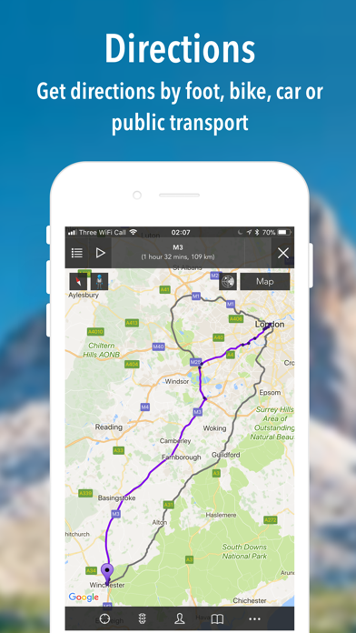 iMaps+ for Google Maps Screenshot
