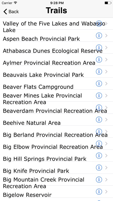 Alberta Camps & Trails screenshot 4
