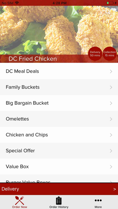 How to cancel & delete DC Fried Chicken from iphone & ipad 2