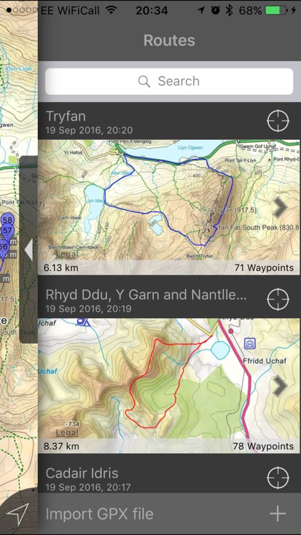 Snowdonia Maps Offline screenshot-1
