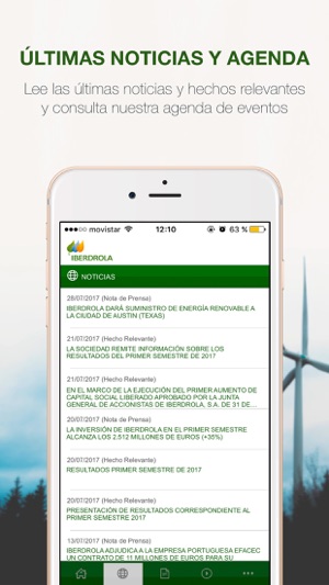 IBERDROLA Relación Inversores