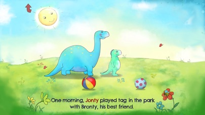 Jonty The Dinosaur's Bedtime screenshot 2