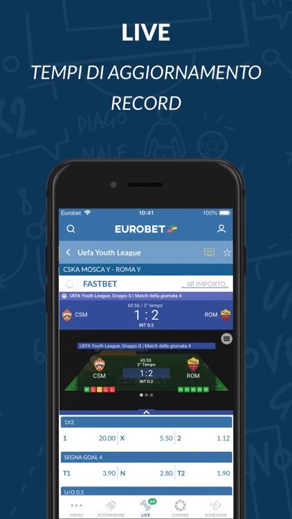 Eurobet Scommesse Sportive screenshot-3