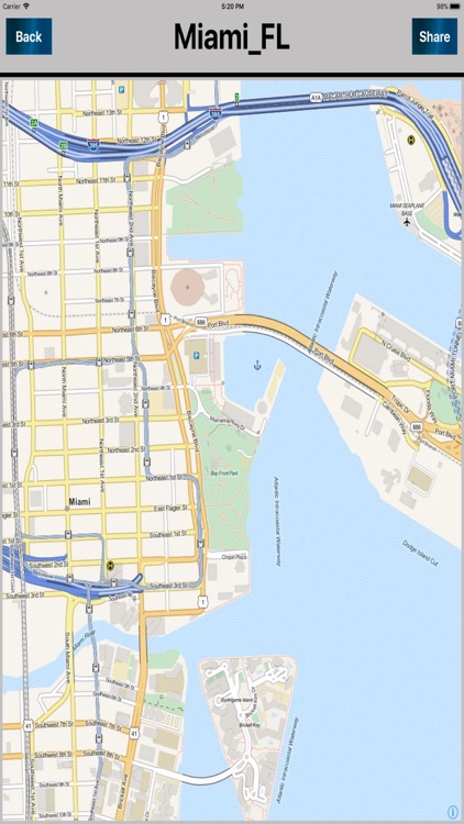 Miami Florida - Offline Maps