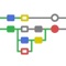 LadderTouch is an app to learn the basics of ladder logic, which is a graphical programming language
