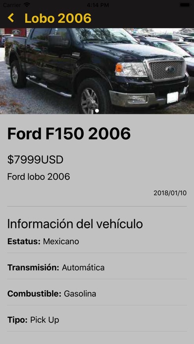 Autos Nuevo Laredo screenshot 2
