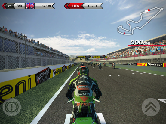 SBK14 Official Mobile Game на iPad