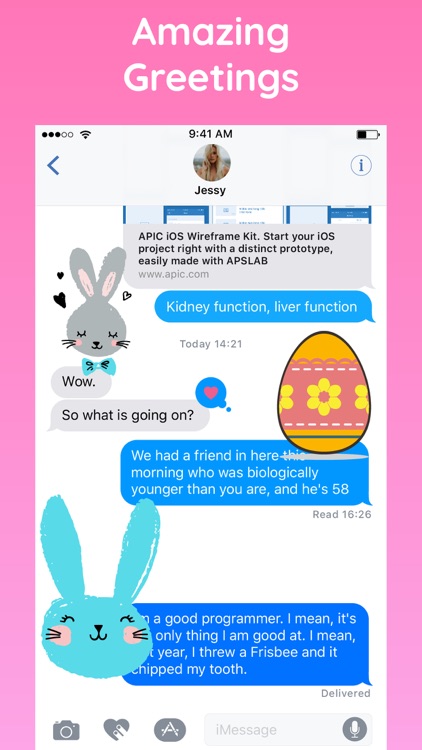 Happy Easter with Bunny & Egg screenshot-3