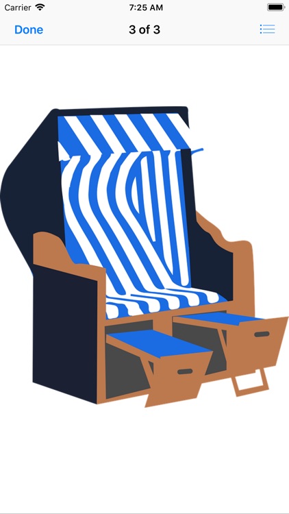 Beach Chair Sticker Pack screenshot-3