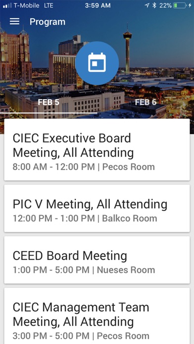 CIEC Conference screenshot 3