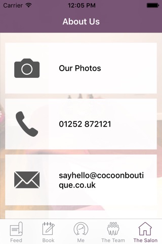 Cocoon Boutique Beauty Salon screenshot 3