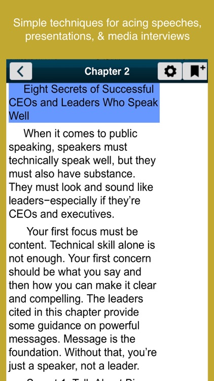Speak Like a CEO (McGraw Hill) screenshot-3