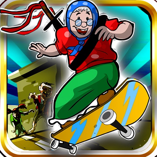 A Ninja Grandma Surfer Run- The Subway Shakedown Race Against Killer Zombies in Harlem! icon