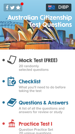 Australian Citizenship Tests(圖1)-速報App