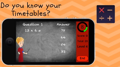Multiply This:Speak Math Game screenshot 2