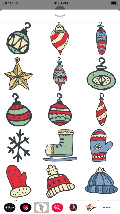 Christmas Doodles Sticker Pack screenshot 4