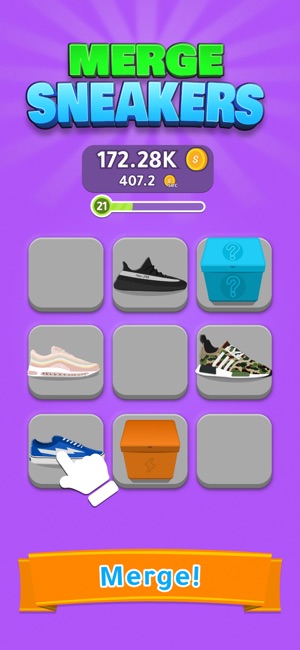 Merge Sneakers - Sneaker Game!