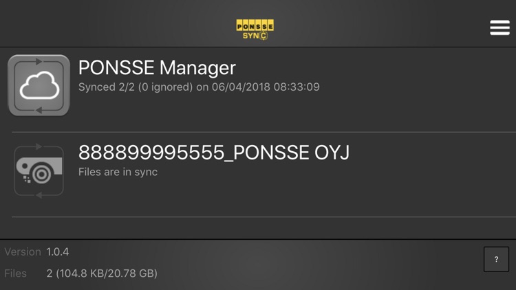 PONSSE Sync screenshot-5