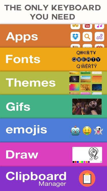 ReBoard Keyboard + GIF & Themes