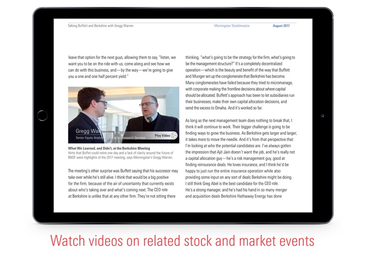 Morningstar StockInvestor screenshot-3