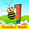 Number Math App is for practicing basic elementary number facts