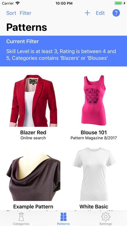 Sewing Patterns