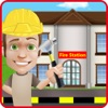 Fire Station House Builder & Construction Game