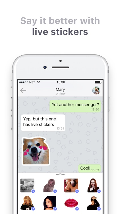 TamTam – Live Chat Messenger with Stickers screenshot-4