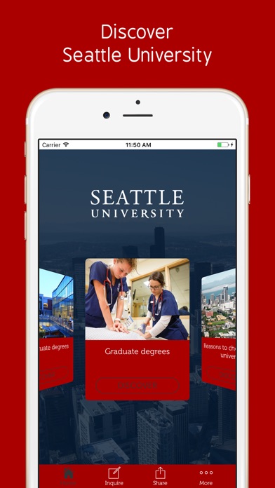 Seattle University App screenshot 2