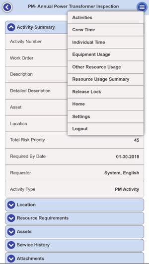 Oracle Utilities WAM Mobile(圖2)-速報App