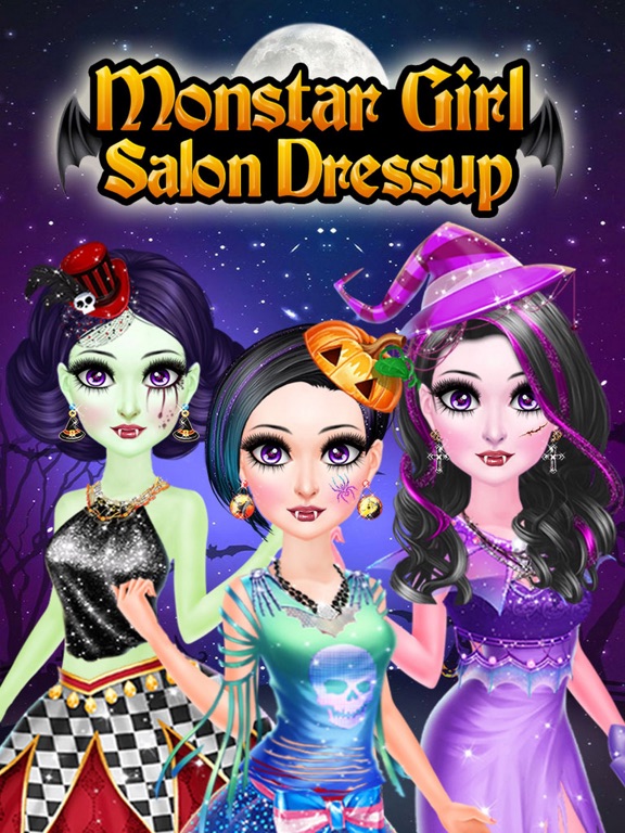 Monster Girls Salon Dress Up на iPad