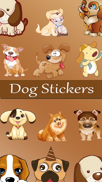 DogEmoji Love Stickers
