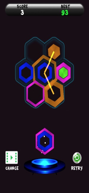 Hexa Rings Puzzle(圖1)-速報App