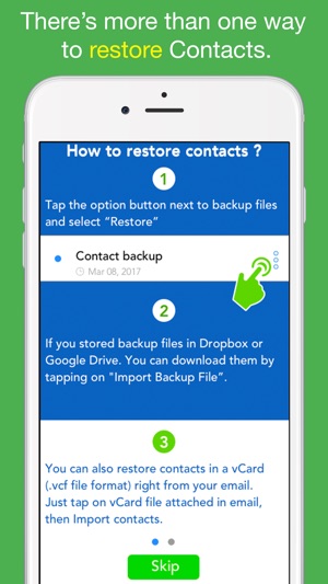 Contacts Backup - Restore(圖3)-速報App