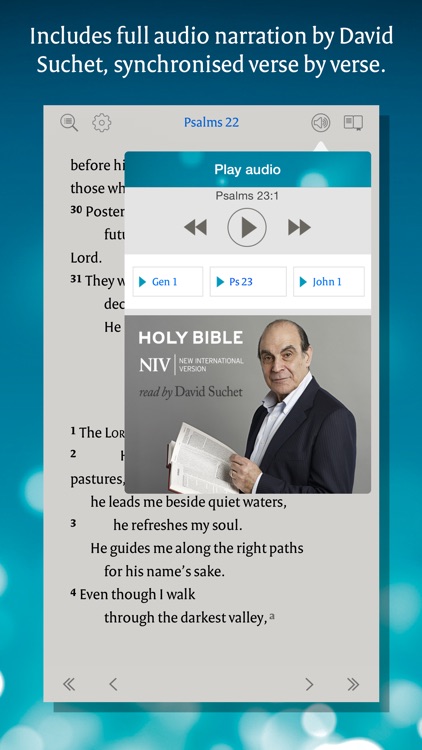 NIV Audio Bible: David Suchet
