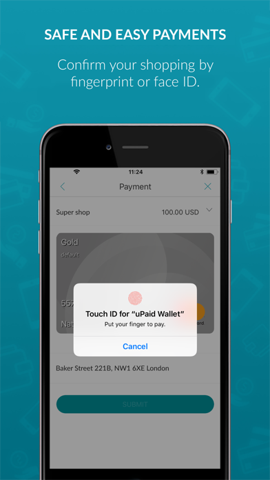 How to cancel & delete uPaid Wallet from iphone & ipad 4