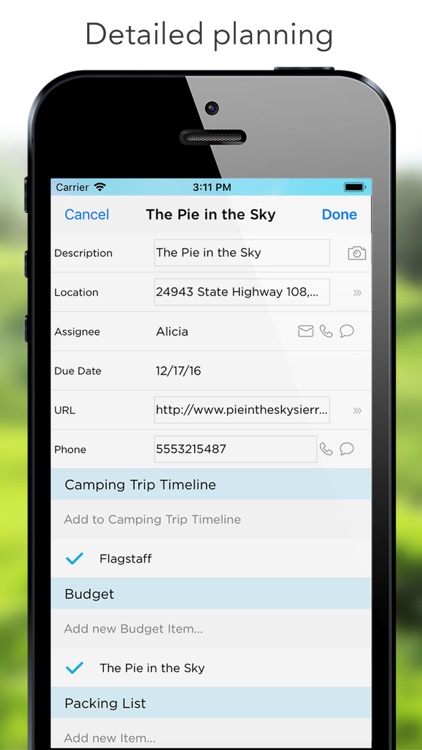 Pro Camping Planner screenshot-4