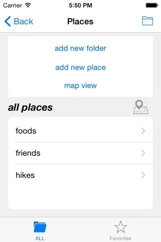 Places @ Folders screenshot 4