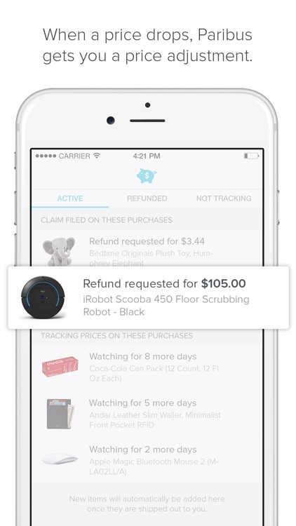 Paribus: Money Back Shopping