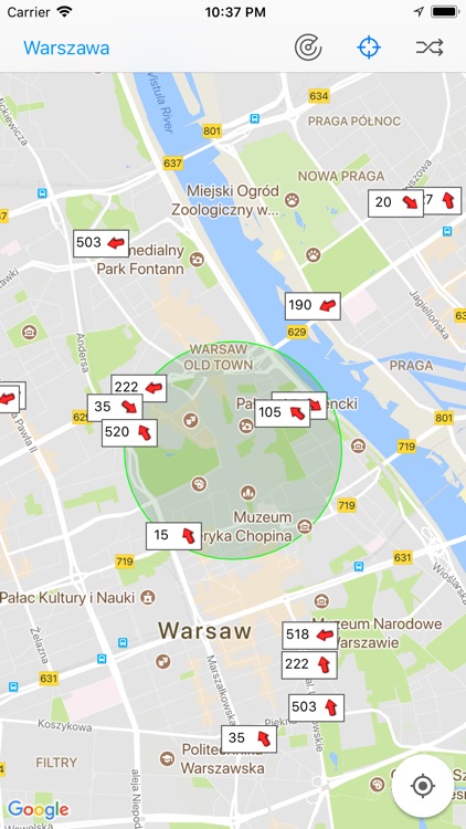 BusLive Wroclaw Warszawa