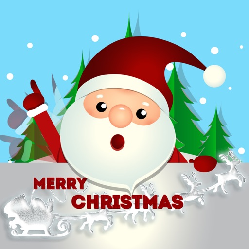 Happy Santa Animated Stickers Icon