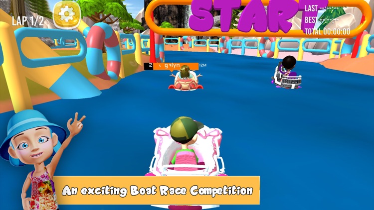 Aqua Racing Boat Valley screenshot-3