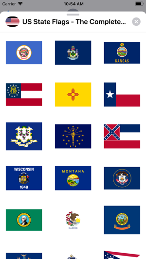 US State Flags Complete Set(圖1)-速報App