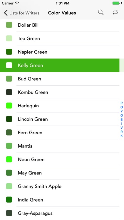 Lists for Writers - ideas for creative writing screenshot-3